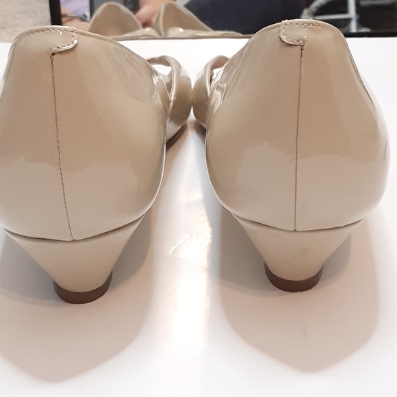 Cole Haan Darlene Patent Leather Low Wedge - Picture 3 of 8